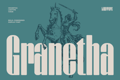 Granetha - Bold Condensed Font Product Image 1