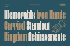 Granetha - Bold Condensed Font Product Image 5
