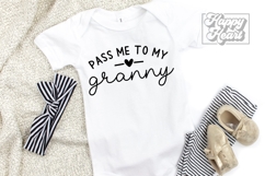 Pass Me To Granny Im That Granny Bundle SVG PNG Mothers Day Product Image 5