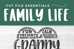 Create an adorable shirt or tote bag with this granny svg file and your Cricut or Silhouette