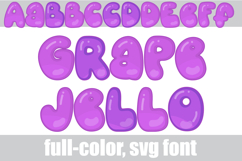 Grape Jello Color Font Product Image 1