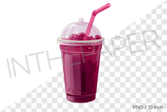 Grape Juice cup PNG Drink Clipart beverage summer cartoon Product Image 1
