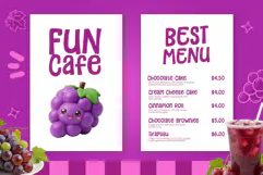 Grape Squishy - A Fun & Cozy Font Product Image 4