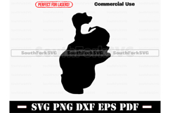 Grass Lake Michigan Map Silhouette SVG PNG DXF EPS PDF Product Image 1