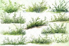 Grass Watercolor Sublimation Clipart Product Image 2