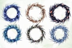 Grass Wreath Christmas Sublimation Product Image 6