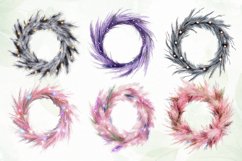 Grass Wreath Christmas Sublimation Product Image 2
