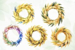 Grass Wreath Christmas Sublimation Product Image 3