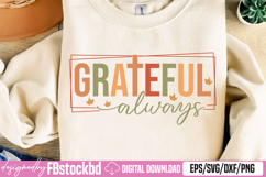 Grateful always SVG Product Image 3