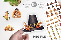 Grateful Gathering Sticker Product Image 1