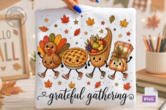 Grateful Gathering Fall Friends PNG Product Image 1