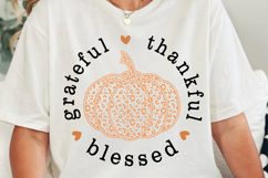 Grateful Thankful Blessed SVG Product Image 2
