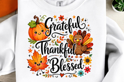 Grateful Thankful Blessed PNG Product Image 1