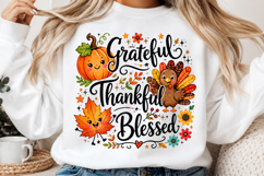 Grateful Thankful Blessed PNG Product Image 2