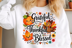 Grateful Thankful Blessed PNG Product Image 3