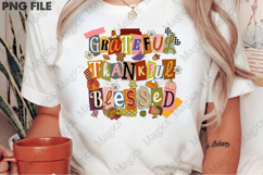 Grateful Thankful Blessed PNG Png Product Image 2