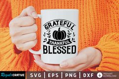 Grateful thankful SVG, Fall SVG Design Product Image 1