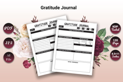 Daily Gratitude Journal Mindful Reflection &amp; Self Care Product Image 1
