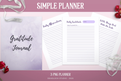 Simple Gratitude Journal Product Image 1