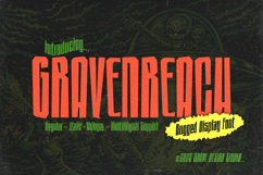 Gravenreach - Rugged Display Font Product Image 1