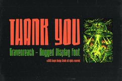 Gravenreach - Rugged Display Font Product Image 9