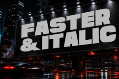 Gravex Massive Racing &amp; Esports Display Font Product Image 5