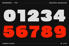 Gravex Massive Racing &amp; Esports Display Font Product Image 11