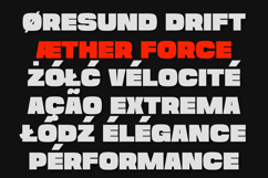 Gravex Massive Racing &amp; Esports Display Font Product Image 12