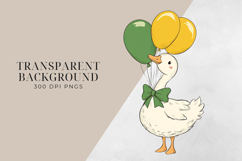 Silly goose Sublimation Design PNG. Product Image 2