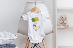 Silly goose Sublimation Design PNG. Product Image 4