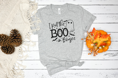 I Put the Boo in Boujee SVG, Cute Ghost Halloween cut file Product Image 5