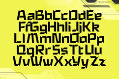 Gofay Micsoty - Futuristic Sporty Font Product Image 10