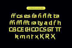 Gofay Micsoty - Futuristic Sporty Font Product Image 13