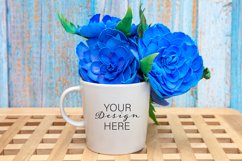 11 oz gray mug mockup JPG/PSD, mockup mug psd, mug mockup Product Image 1