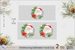Christmas Mug Sublimation| Santa claus mug 11,15 Christmas Product Image 2