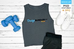 Sports mockup tank top | SVG sport mockup Product Image 1