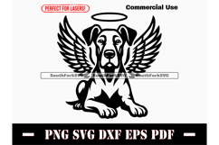 Great Dane Angel Wings &amp; Halo Dog Memorial Design Product Image 1