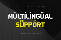 Great Futuristic - Modern Futuristic Scifi Font Product Image 12