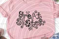 Great Sister Cutting file SVG DXF Product Image 4