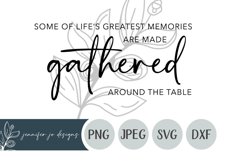 Life&#039;s Greatest Memories are Made| Gathered Around The Table Product Image 2