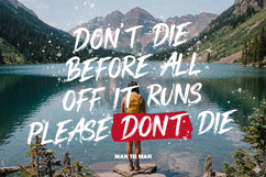 Greatwild Hand Drawn Brush Font Product Image 3