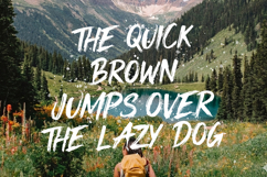 Greatwild Hand Drawn Brush Font Product Image 4