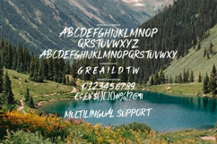 Greatwild Hand Drawn Brush Font Product Image 6