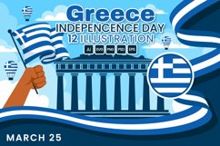 12 Greece Independence Day Illustration Product Image 1