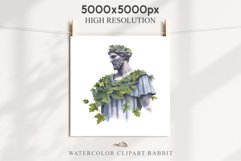 watercolor floral arches, Greek Ivy Statue clipart, sublimation nursery drawing, wedding invitation Greek Ivy Statue Victorian Floral Clipart PNG Scrapbooking Nursery Watercolor Transparent wedding invitation shirt designs sublimation printable digital bl