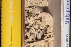 Book Nook - Laser Cut File, Greek Mythology 3d Project Product Image 4
