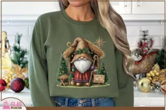 Christmas Gnome png, Joy to the World Shepherd gnome png Product Image 9