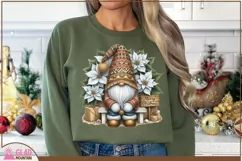 Merry Christmas Gnome png, Christmas Gnome sublimation png Product Image 7