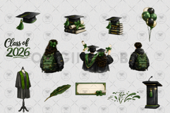Graduation Announcement Clipart Product Image 3