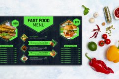 Digital Food Menu Design Template Product Image 3